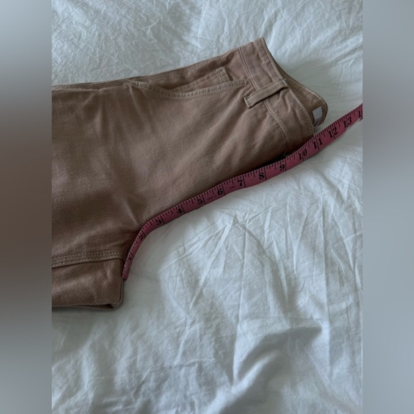 Tna | Women’s SZ 6 | Cargo Pant Organic Cotton Twill | Cropped Raw Hem High Rise - Picture 7 of 11